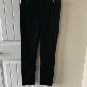 American Eagle Hi-Rise black khaki pants
